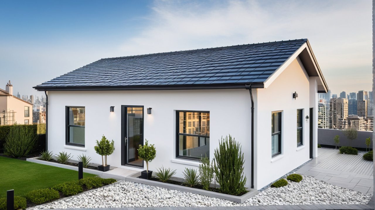 Romeo-Elevation-1-1280w Romeo home plan from Cutting Edge Homes - California Modular Homes