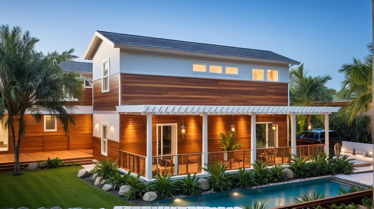 rhea-elevation-3 Rhea home plan from Cutting Edge Homes - California Modular Homes